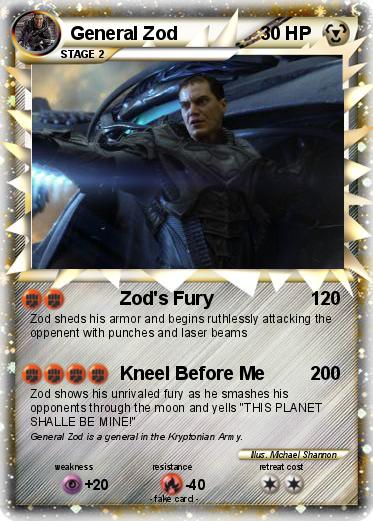 Pokemon General Zod