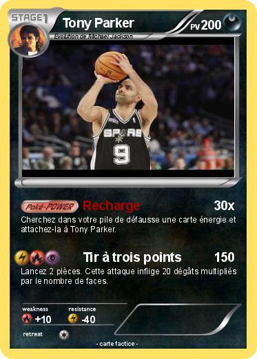 Pokemon Tony Parker