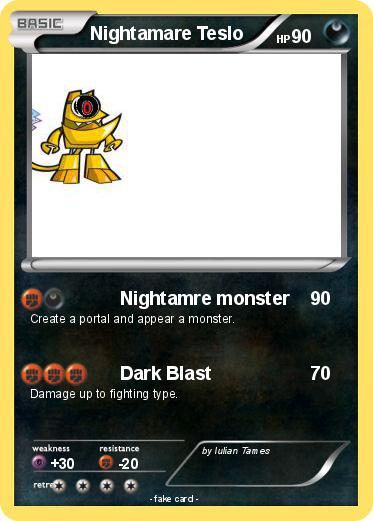 Pokemon Nightamare Teslo