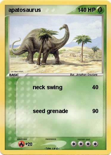 Pokemon apatosaurus