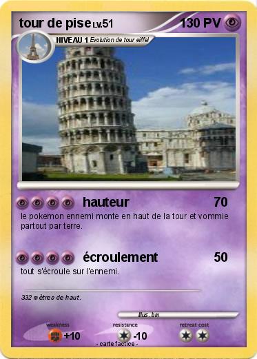 Pokemon tour de pise