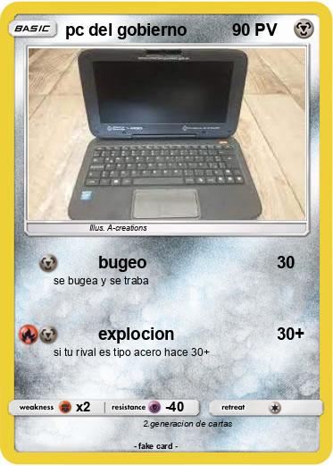 Pokemon pc del gobierno