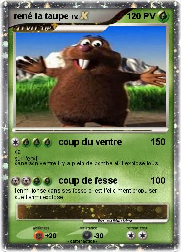 Pokemon rené la taupe