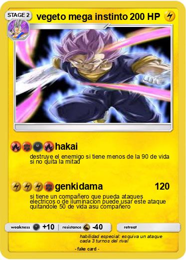 Pokemon vegeto mega instinto