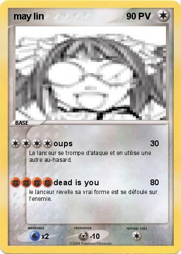 Pokemon may lin