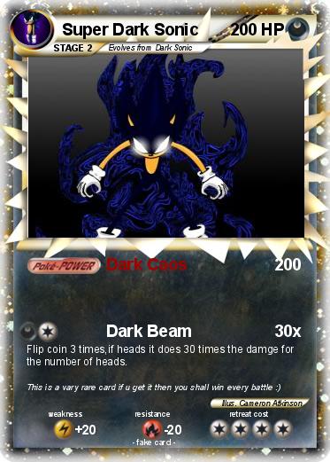 Pokemon Super Dark Sonic