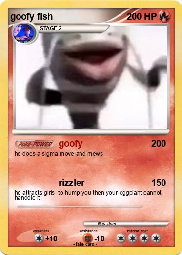 Pokemon goofy fish