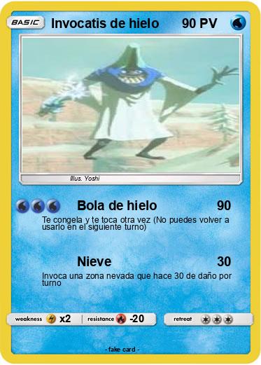 Pokemon Invocatis de hielo