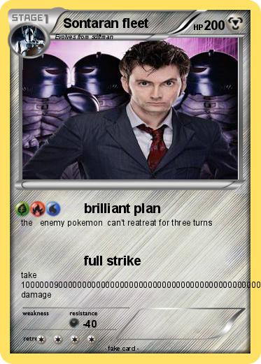 Pokemon Sontaran fleet