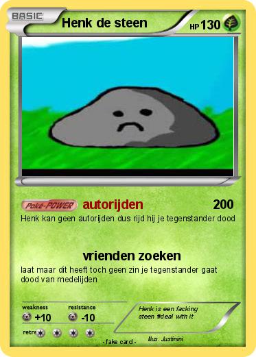 Pokemon Henk de steen