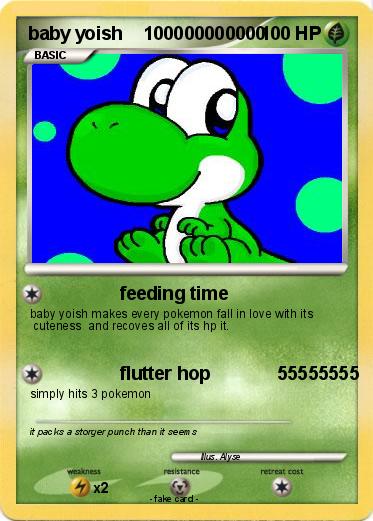 Pokemon baby yoish    100000000000
