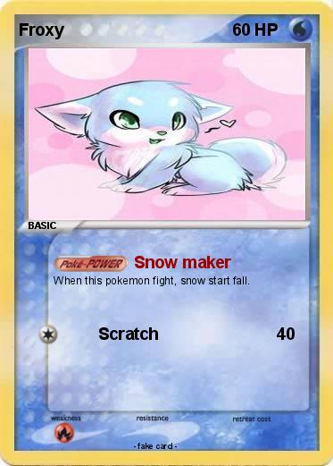 Pokemon Froxy