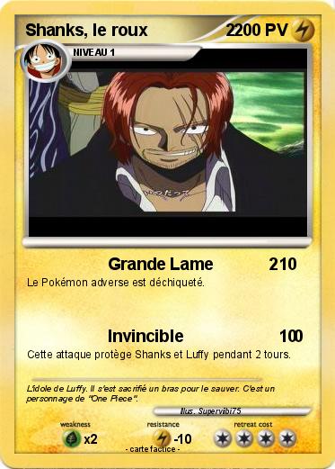 Pokemon Shanks, le roux                 2