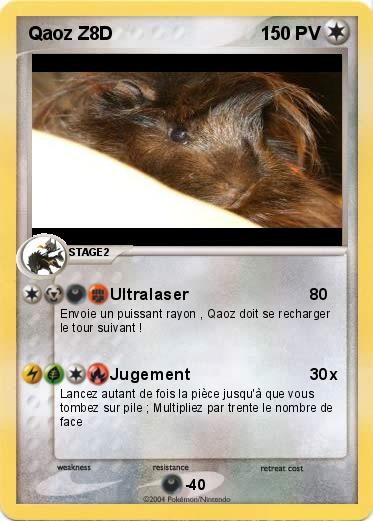 Pokemon Qaoz Z8D