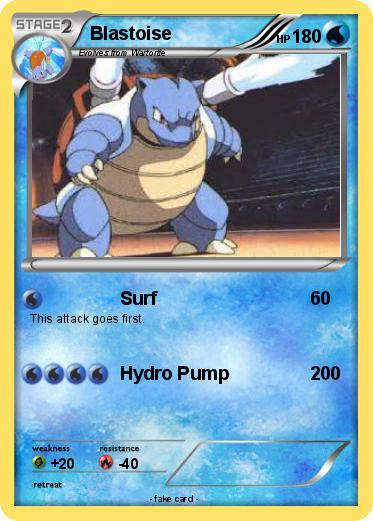 Pokemon Blastoise
