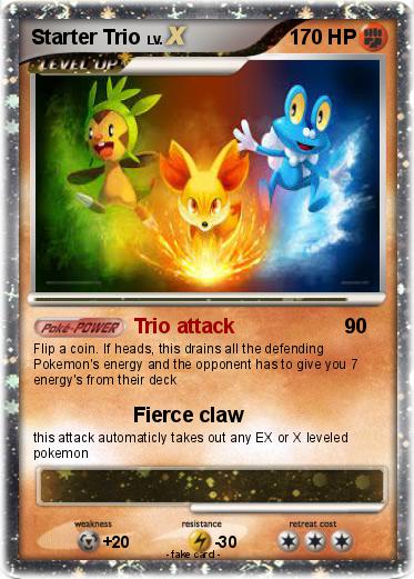 Pokemon Starter Trio