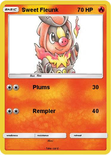 Pokemon Sweet Fleunk