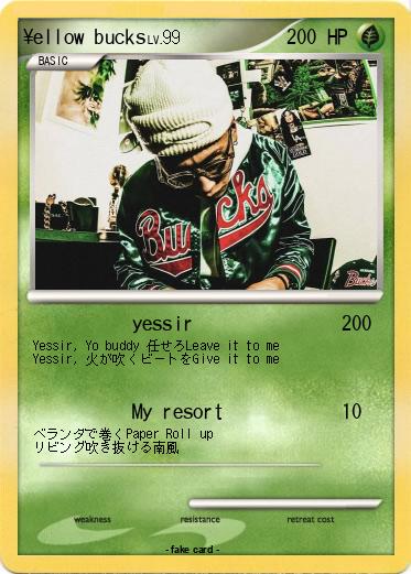 Pokemon ¥ellow bucks