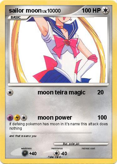 Pokemon sailor moon