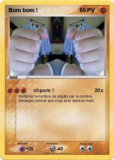 Pokemon Bom bom !