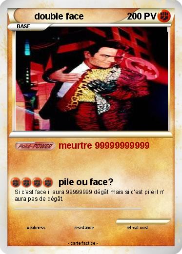 Pokemon double face