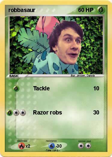 Pokemon robbasaur