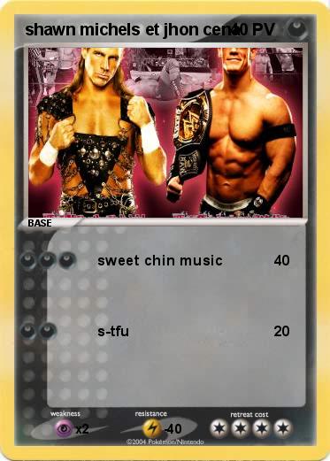 Pokemon shawn michels et jhon cena