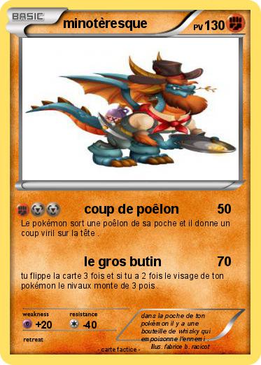 Pokemon minotèresque