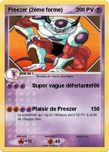 Pokemon Freezer (2ème forme)
