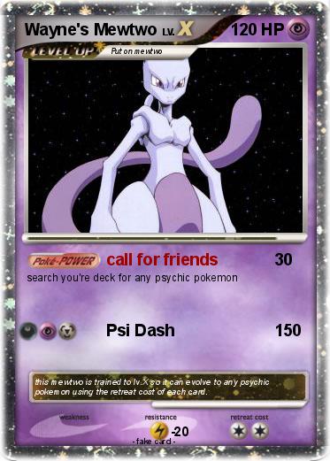 Pokemon Wayne's Mewtwo