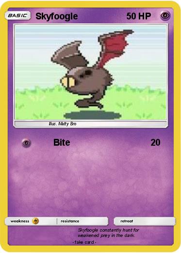 Pokemon Skyfoogle