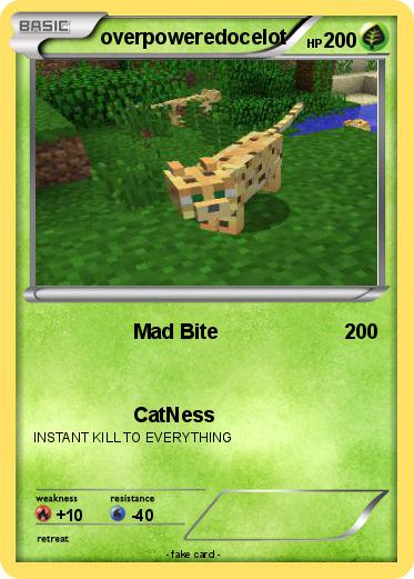 Pokemon overpoweredocelot