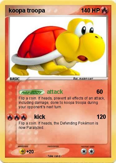 Pokemon koopa troopa