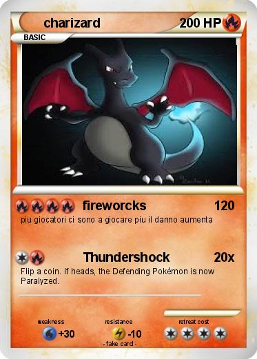 Pokemon charizard