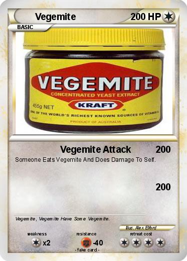 Pokemon Vegemite