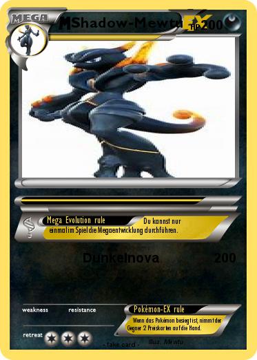Pokemon Shadow-Mewtu