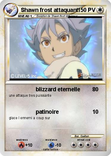 Pokemon Shawn frost attaquant