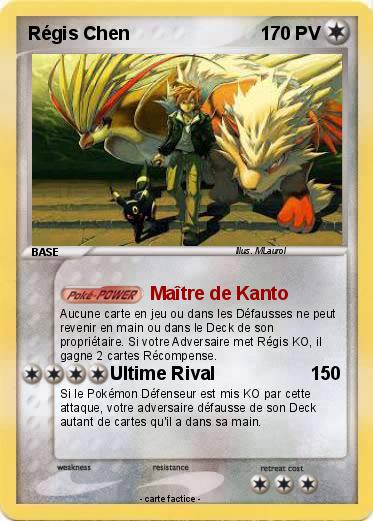 Pokemon Régis Chen
