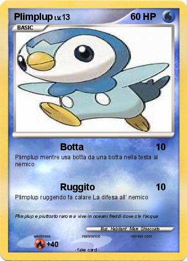 Pokemon Plimplup