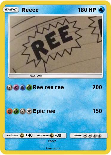 Pokemon Reeee