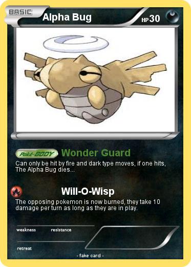 Pokemon Alpha Bug