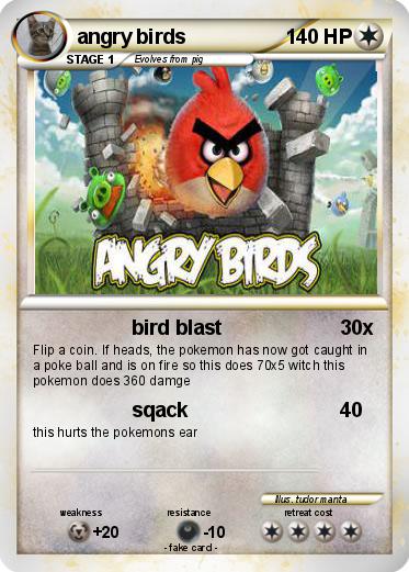 Pokemon angry birds