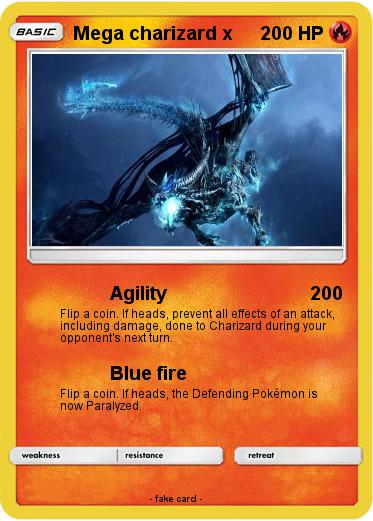 Pokemon Mega charizard x