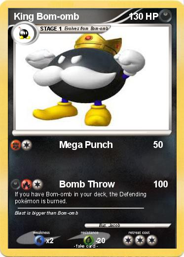 Pokemon King Bom-omb