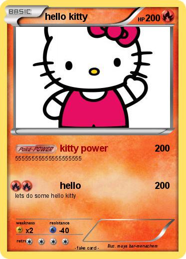 Pokemon hello kitty