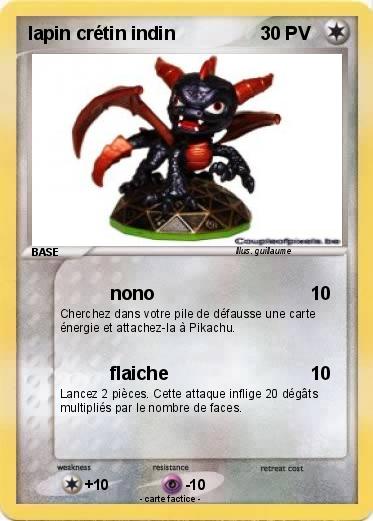 Pokemon lapin crétin indin