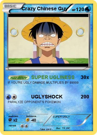 Pokemon Crazy Chinese Guy