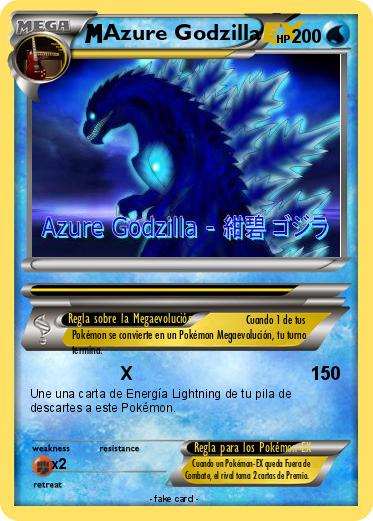 Pokemon Azure Godzilla