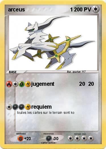 Pokemon arceus                               1