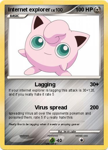 Pokemon Internet explorer